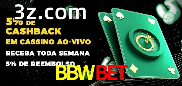 Promoções do cassino ao Vivo BBWBET